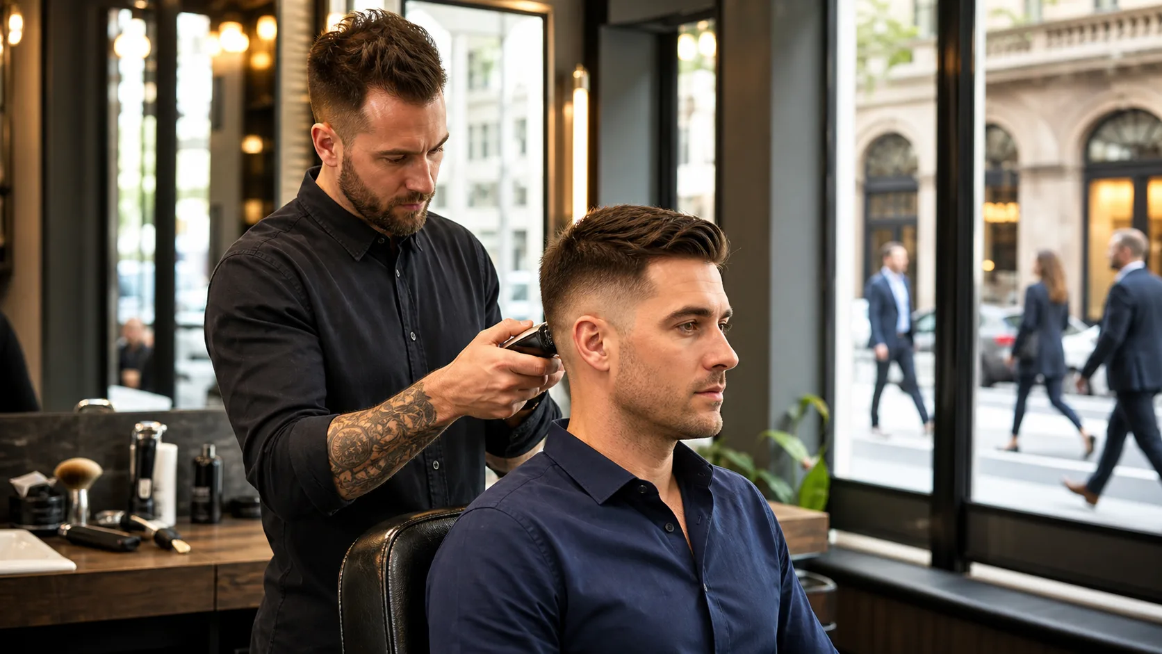 Regular Skin Fade Styles for Melbourne Office and Nightlife