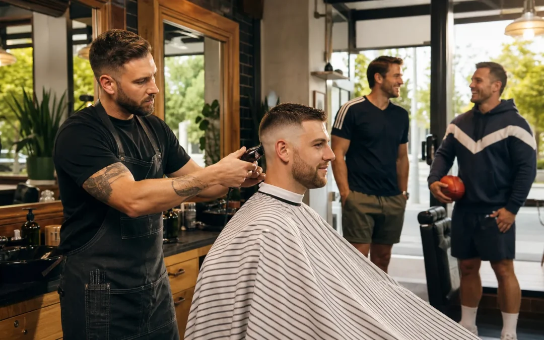 Weekend Skin Fade in Carlton for Post-Game Pub Plans