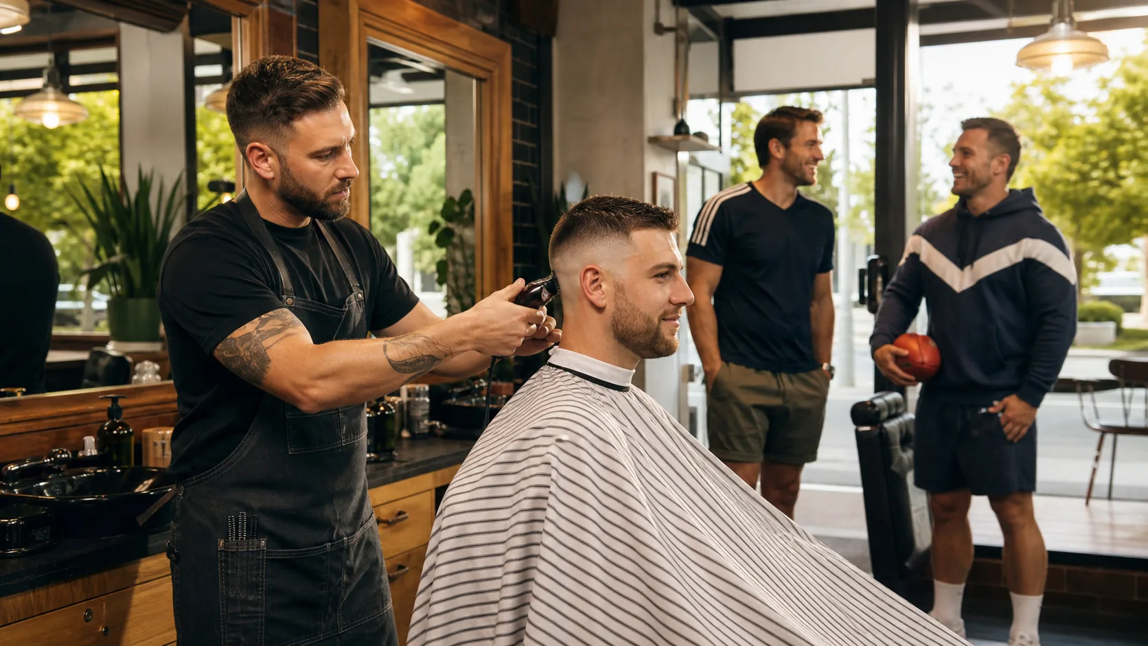Weekend Skin Fade in Carlton for Post-Game Pub Plans